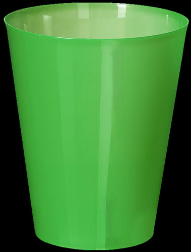 Bicchiere plastica colorata