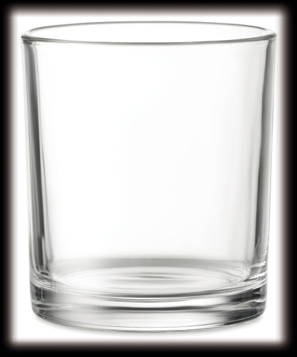 Bicchieri in vetro personalizzati