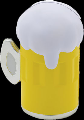Antistress bicchiere di birra
