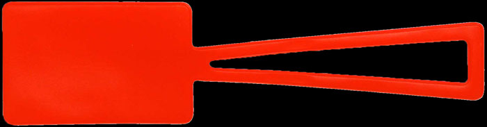 Porta cartellini per valigia in PVC