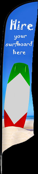 Bandiere a vela Feather
