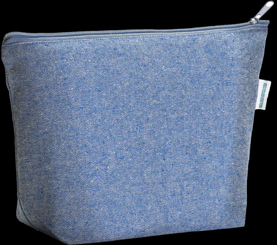 Beauty case in cotone riciclato