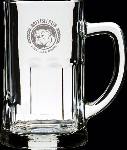 Bicchiere per birra in vetro