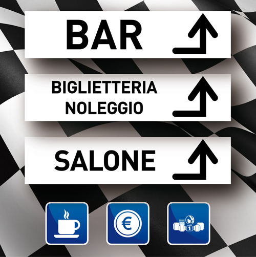 Esempio cartello forma quadrata