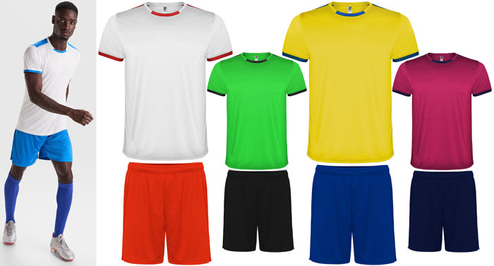 Completo calcio maniche corte United