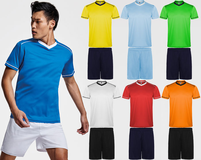 Completo calcio maniche corte United