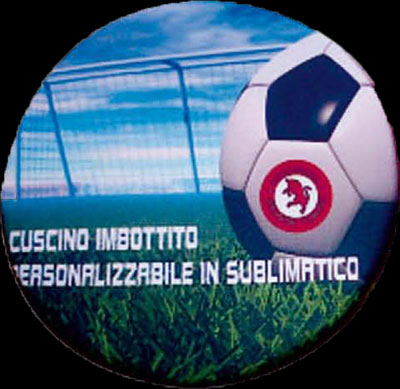 Cuscino stadio con stampa sublimatica