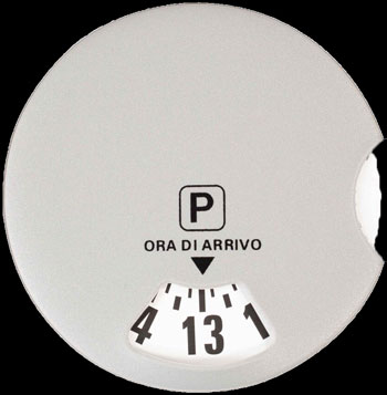 Disco orario rotondo