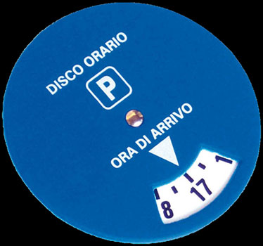 Disco orario tondo