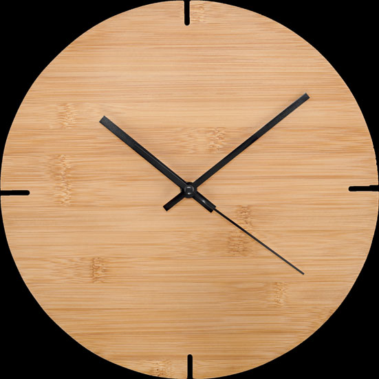 Orologio da muro in legno
