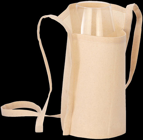 Porta bicchiere da collo in cotone Biologico