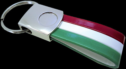 Portachiavi tricolore Italia