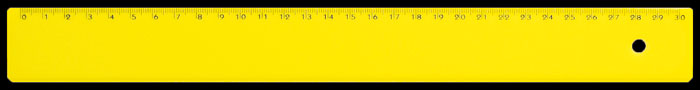 Righello plastica 30 cm
