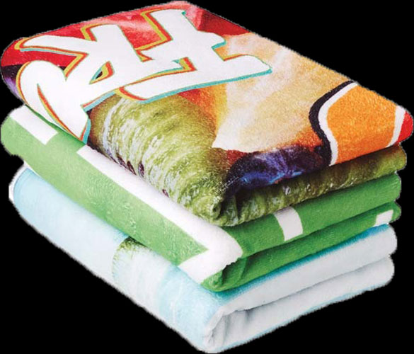 Telo mare con stampa in quadricromia