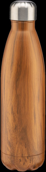 Borraccia termica effetto legno