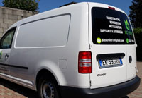 Decorazione furgonetta Bioservice