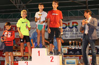 Straborgo di notte 2017 podio ragazzi