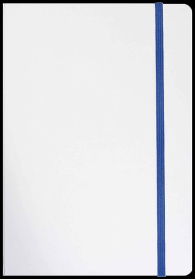 Taccuino bianco a righe A5