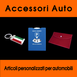 Accessori personalizzati per auto