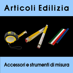 Accessori edili e strumenti di misura personalizzati