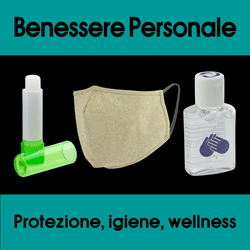 Igiene, protezione e wellness della persona - Articoli personalizzati